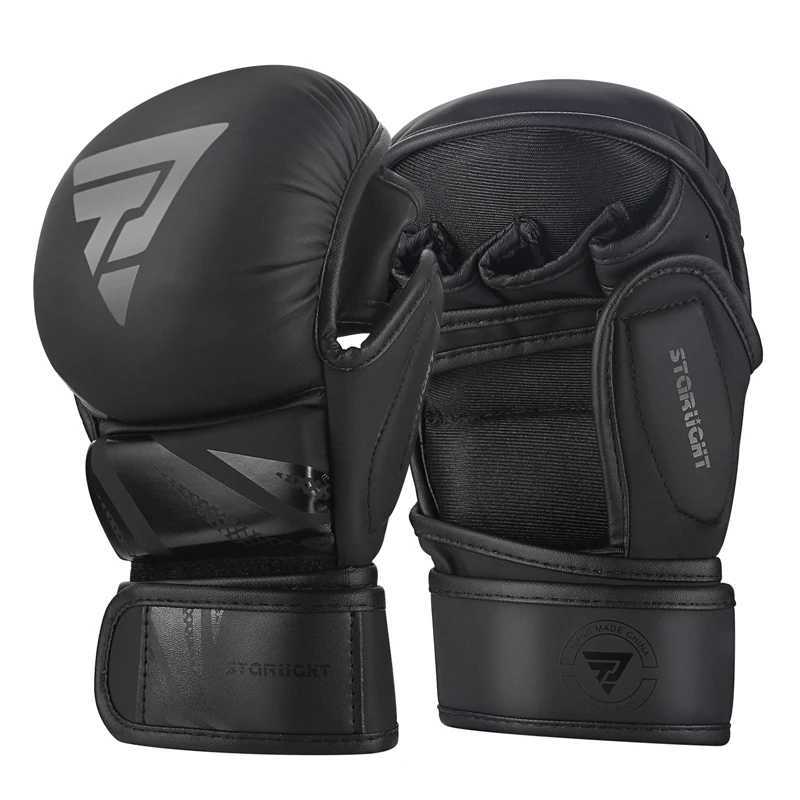 Professional MMA boxing gloves PU leather MMA combat martial arts boxing gloves Karate Muay Thai training gloves W241010