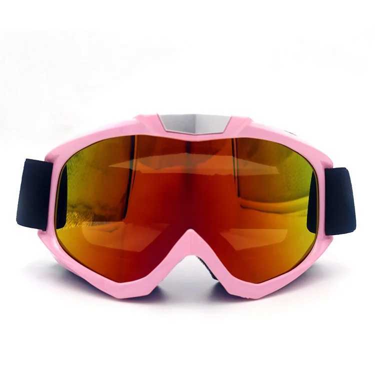2021 Motorcycle Goggles Transparent Lens Bicycle Off Road Skiing Sports Earth Bike Racing Goggles CL241010