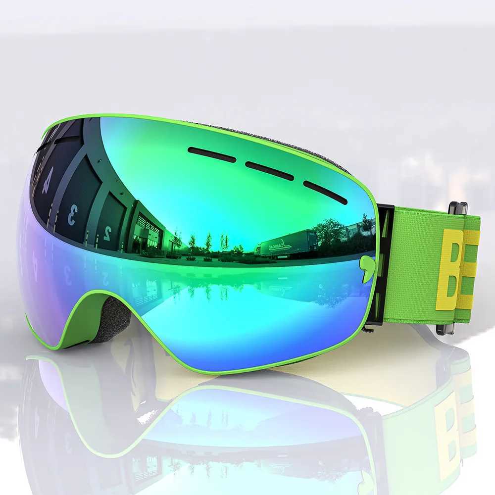Luxury designer mens ski goggles womens fashion classic ski goggles luxury polarized Pilot oversized sports ski goggles CL241010
