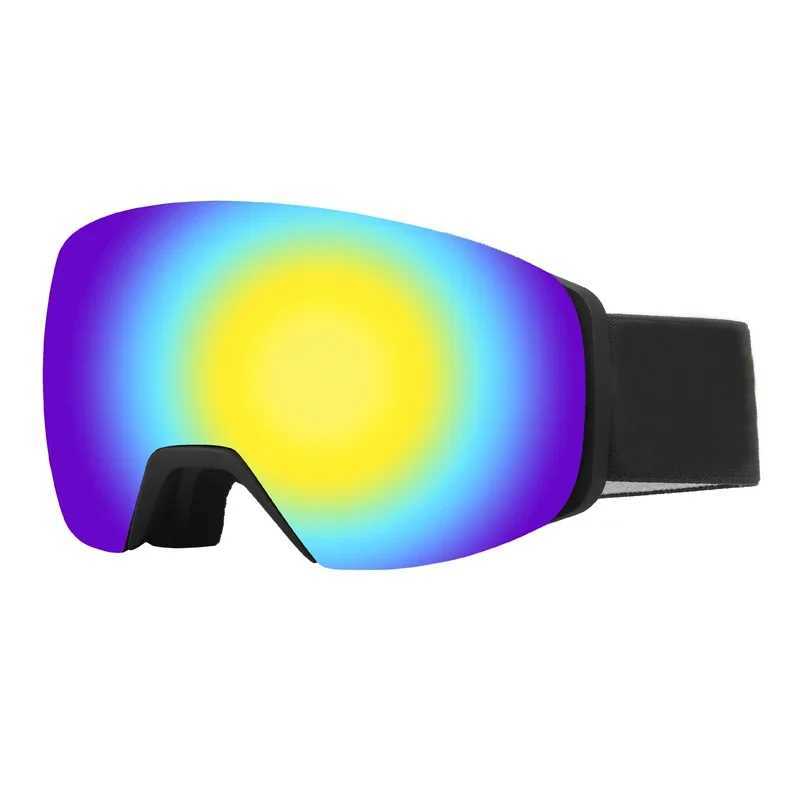 OEM Your Brand Anti Snowblindness Suitable Custom Designer Ski Goggles CL241010