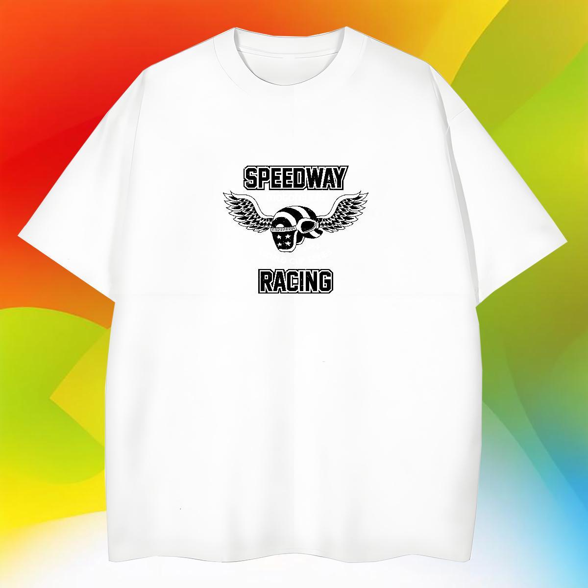 Cool Design Man T Shirts 230g 100% Cotton letter Casual Beach Asian Size Short Sleeve Soft Mens Tshirts Fashion Design Tops