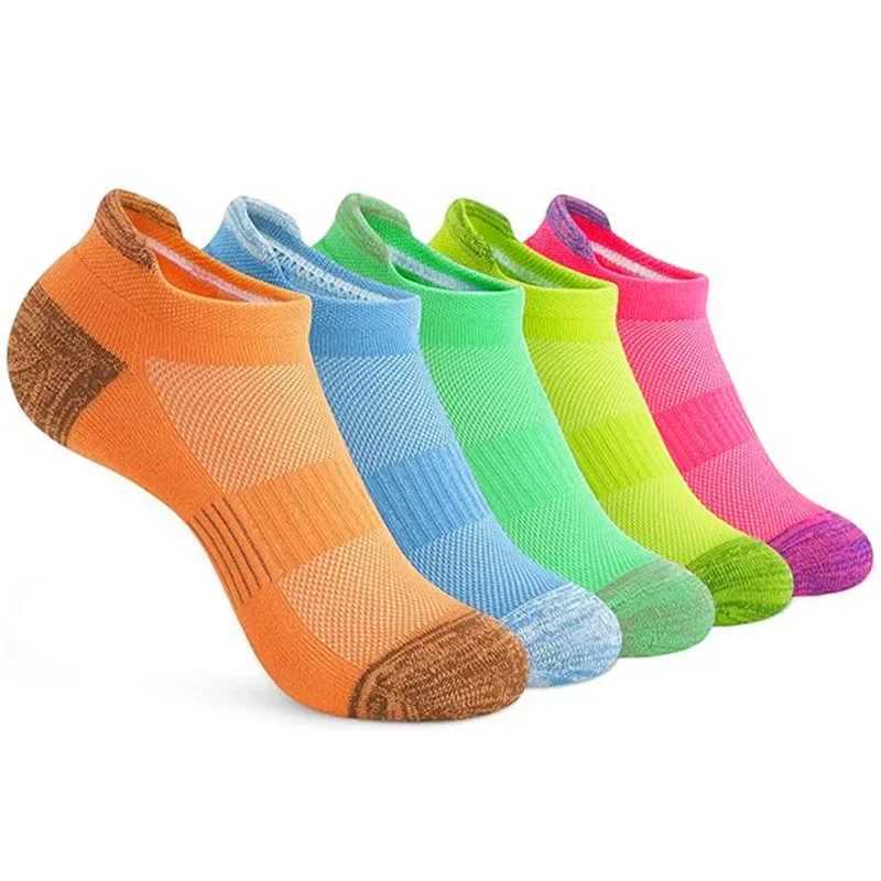 10 pairs of R37-45 womens Ank socks summer mesh sports socks running low cut slider socks high-quality cottonW241010