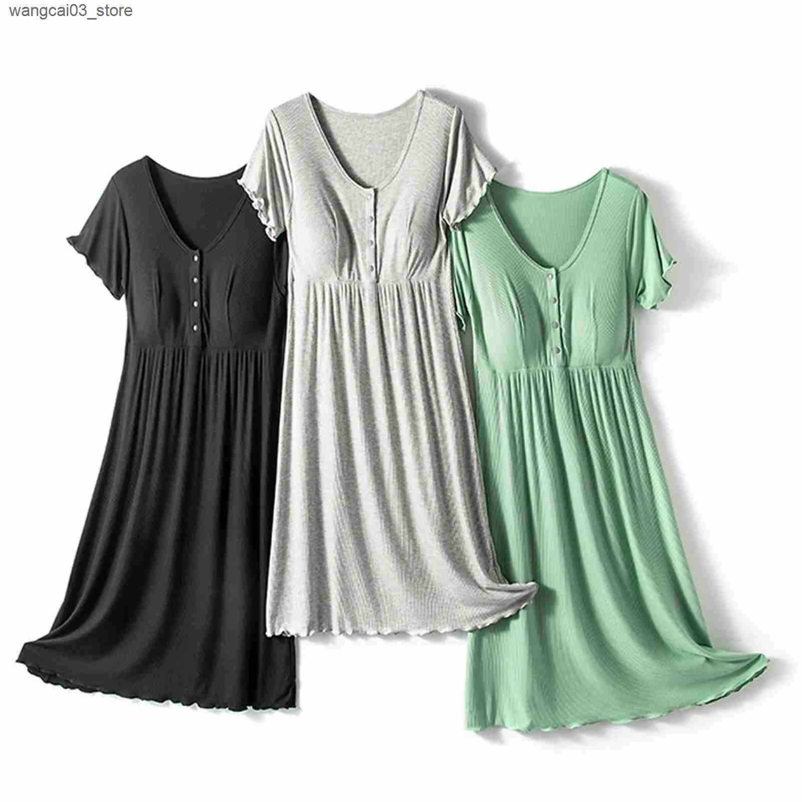 Maternity Dresses Pregnants Summer Breastfeeding Clothes Nursing Maternity Clothes For Pregnant Women Fashion Maternity Dresses Pregnancy Dress L24091