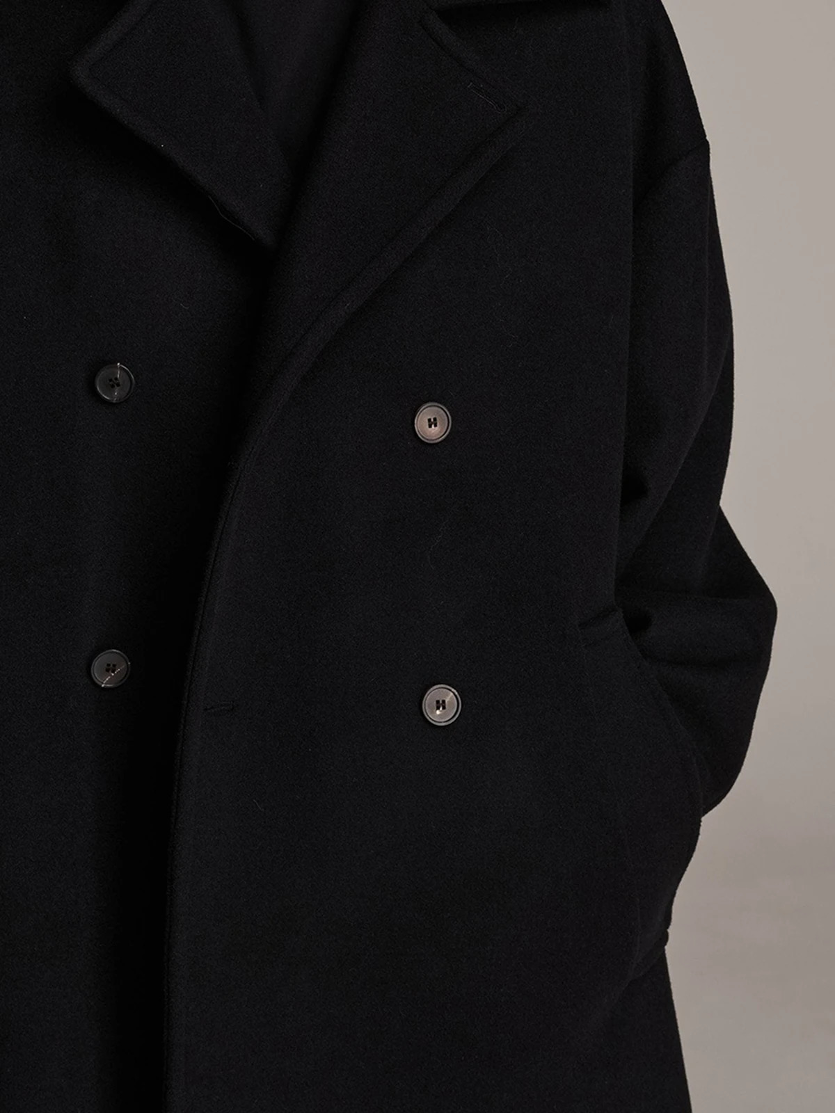 FRENKENwinter coat 2024Womens coatWool coatsouterwearsoversized loosewool blends coatsExtendedCashmereWarm 240930