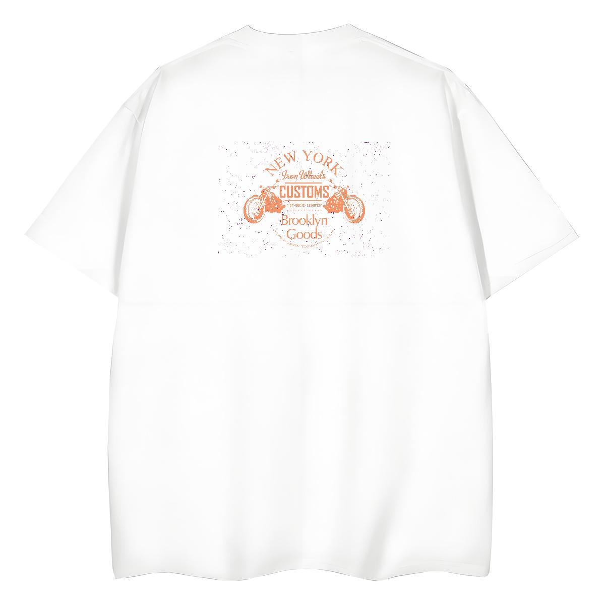Classic Woman T Shirts 100% Cotton 230g O Neck Short Sleeves Casual Beach Motorcycle Women Tees Female Cartoon Anime Tops Tees