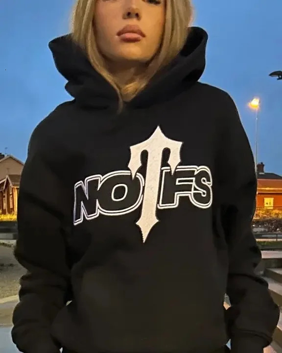 DEEPTOWN Y2K Tracksuit Womens American Streetwear Hip Hop Super Dalian HoodieWide Leg Trouser 2piece Autumn Sportswear Set 241008