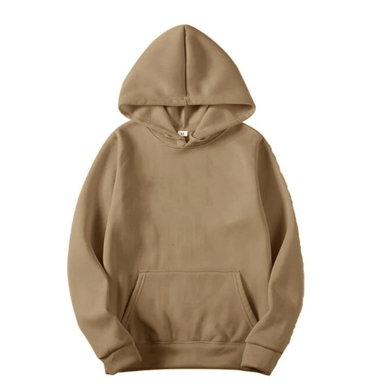 Fashion Mens Hoodies Spring Autumn Winter Casual Sweatshirts Tops Solid Color Hoodie Sweatshirt Women 241009