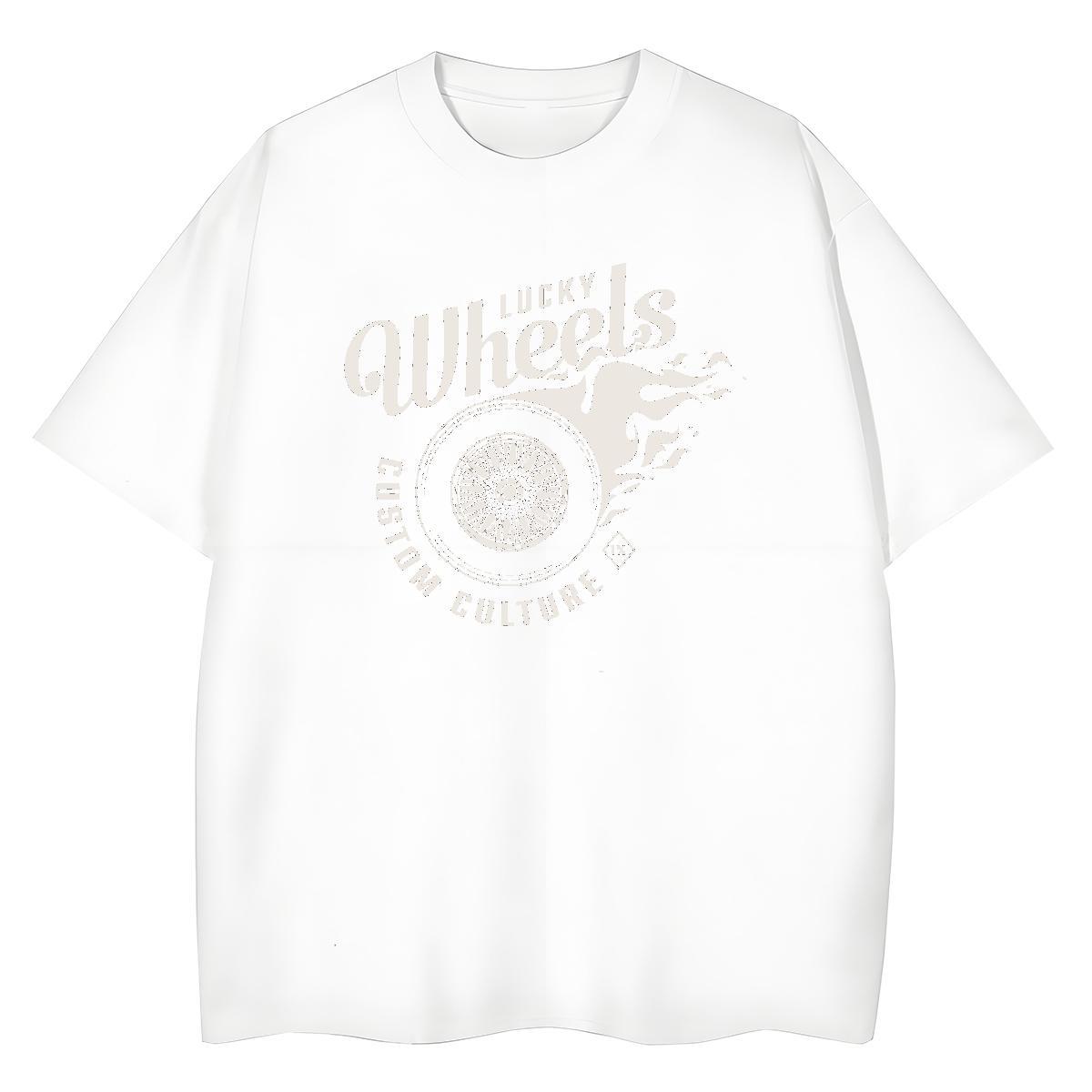 Fashion T-Shirts for Women 100% Cotton 230g Breathable Crew Neck Casual Sport tool Unisex Tshirts Loose fit Oversized L-4XL Tops Shirt