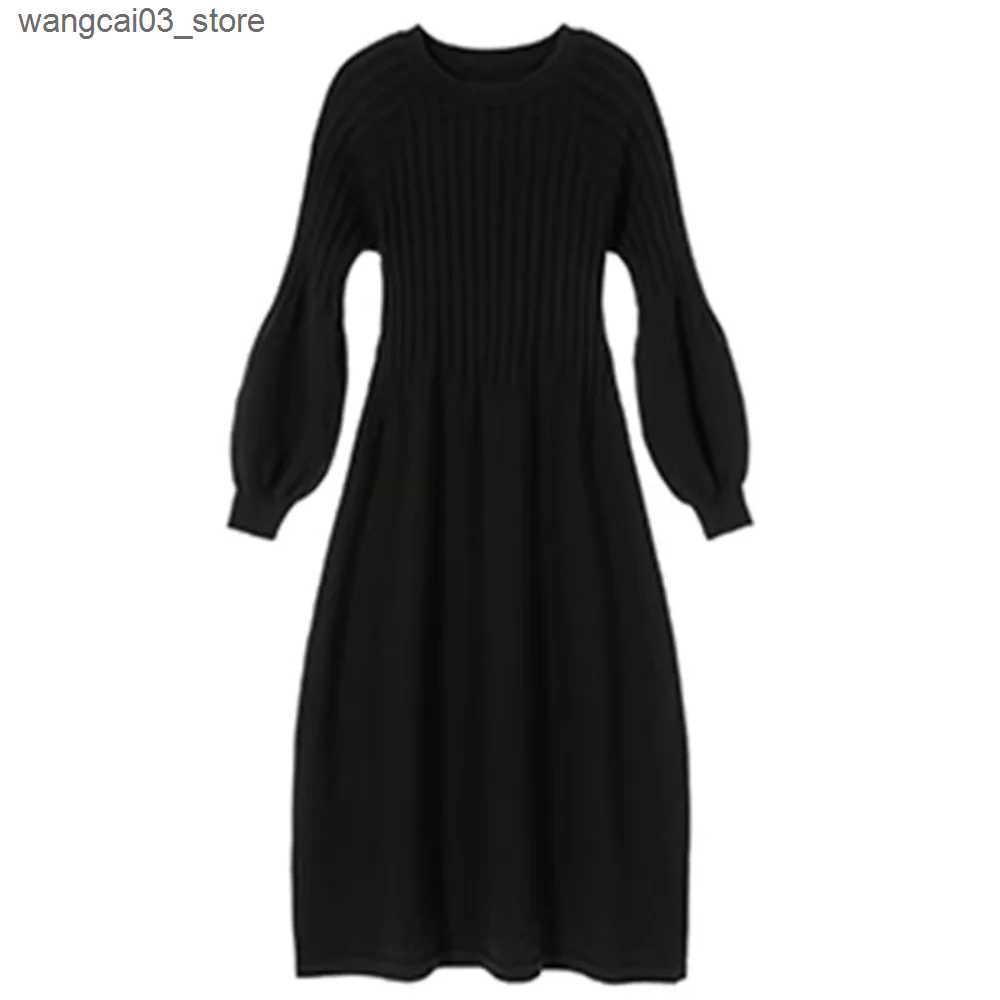 Maternity Dresses Autumn Winter Korean Fashion Maternity Dress Elegant vestidos A Line Slim Clothes for Pregnant Women Pregnancy photoshoot dress L240