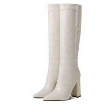 Crocodile Long Fashion Boots For Women With Pointed Toes Slim High Heels High-heeled Boots Fashion Boots Martin Boots Large 240826