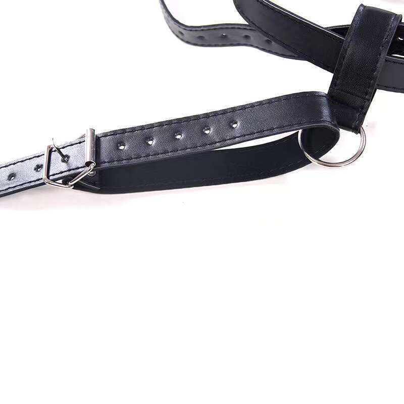 BDSM Thigh Sg Spreader,Leg Open Restraint Bondage Harness with Handcuffs,Sex Position Aid,Sexy Costumes