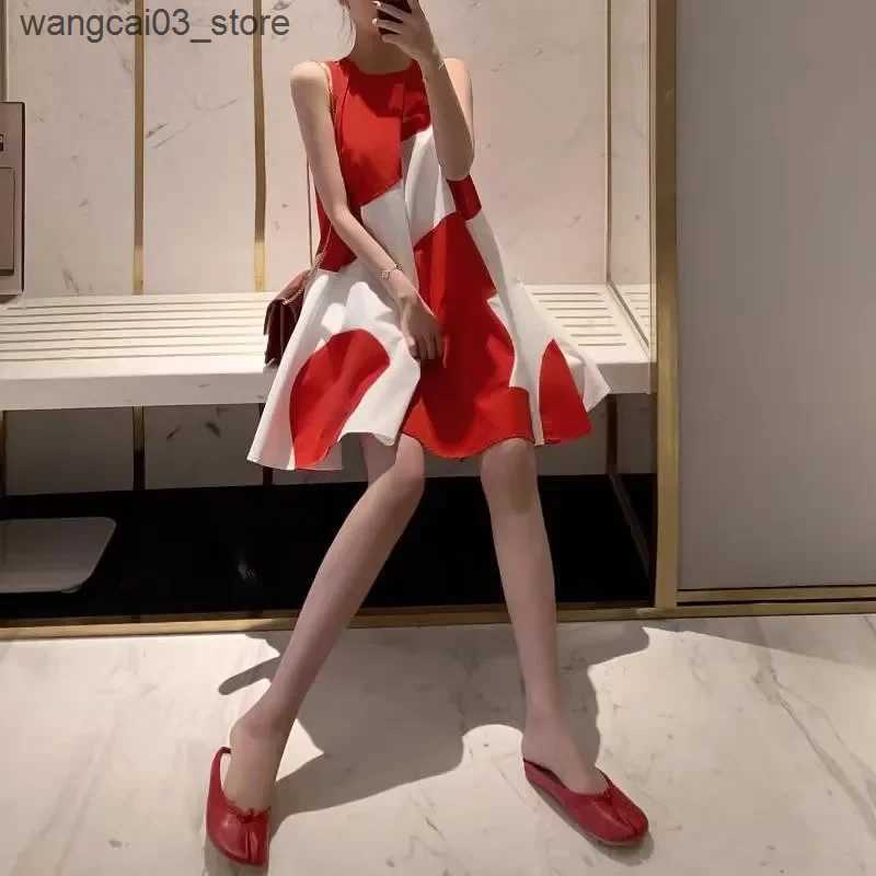 Maternity Dresses Maternity Dress Summer Korean Version Loose Maternity Dress Summer Long Holiday Pregnant Women dress Maternity Clothings L240910 L24