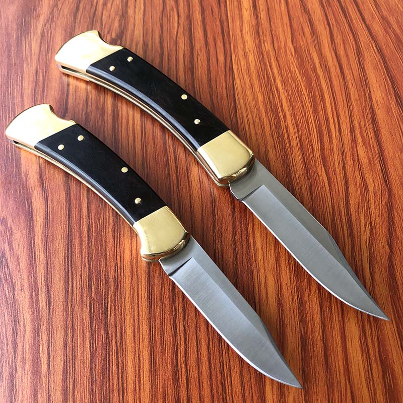 2025 New US Classic Style 110 112 Single Action Pocket Knife 440C Outdoor Hunting Camping Self Defense Survival Folding Knives