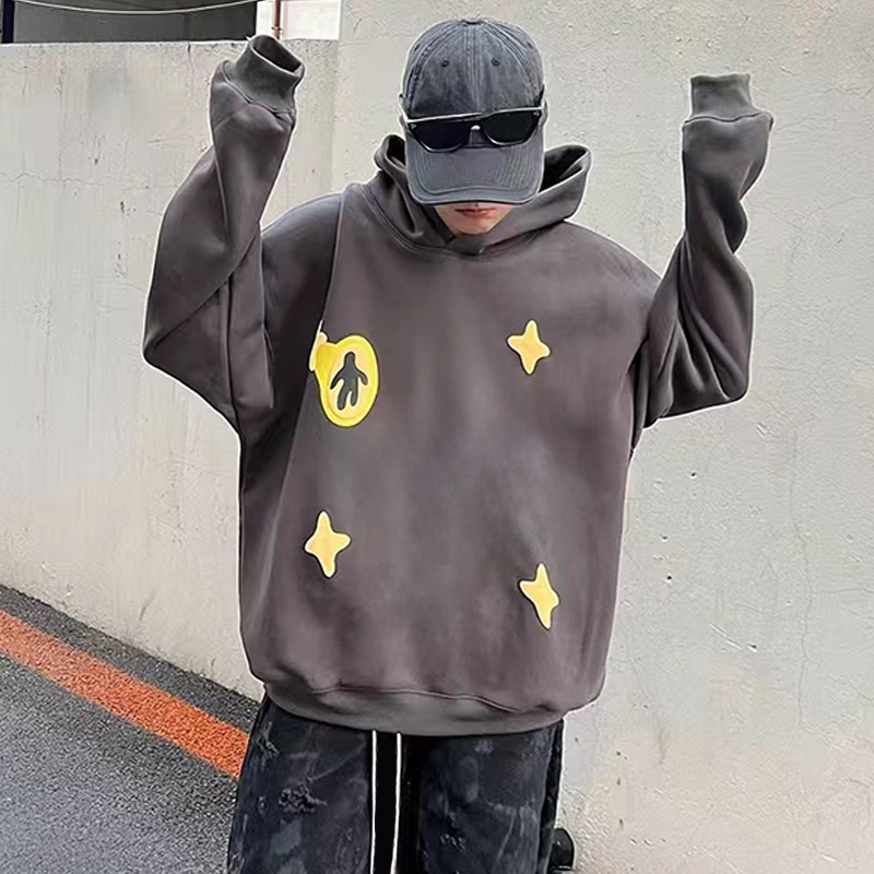 Designer Sweatshirts Mens Zip Up Polos Hoodies Womens Cotton Cardigan Fashion Hooded Pullover Long Sleeve Sport Jackets 3D Foam Graffiti Hip Hop Streetwears