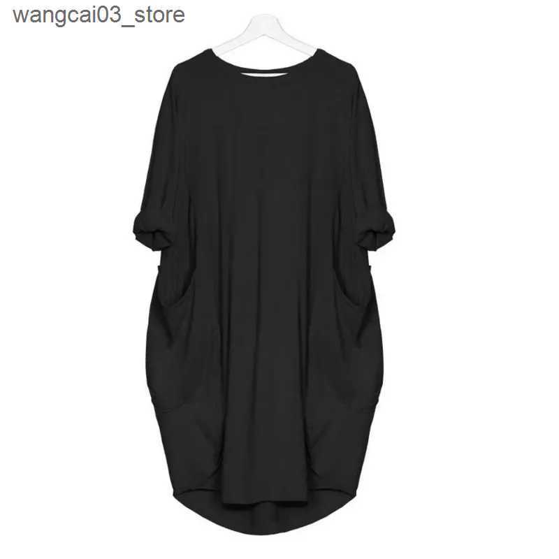 Maternity Dresses Spring Autumn Long Sleeve Casual Loose Dress Maternity Clothes for Pregnant Women Vestidos Gravidas Lady Dress Pregnancy Dresses L24