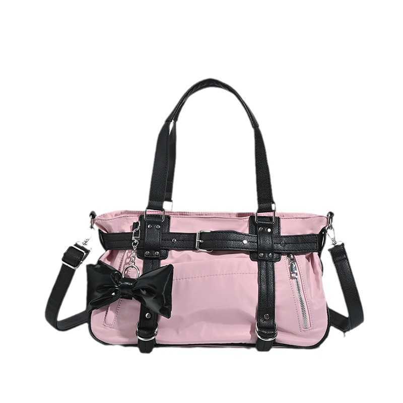 CMM Small and High End Polyester Large Capacity Sports Yoga Commuting Tote Bag Single Shoulder Armpit Bag Womens Hand Held Crossbody Bag