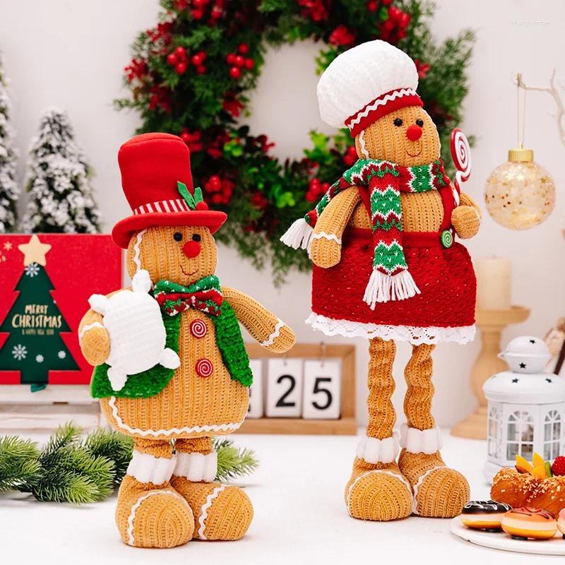 Telescc Christmas Gingerbread Man Ornament Home Xmas Decor | 2023