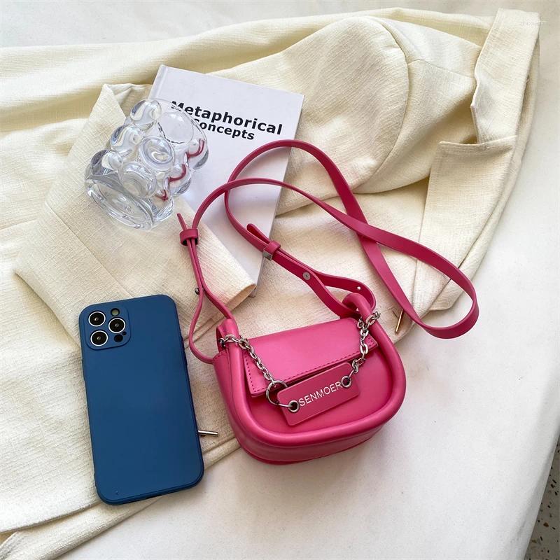 Shoulder Bags Designer Chain Tag Bag Women'S Simple Green Pu Handbag Woman Fashion Casual Leather Mini Female Crossbody e8ee