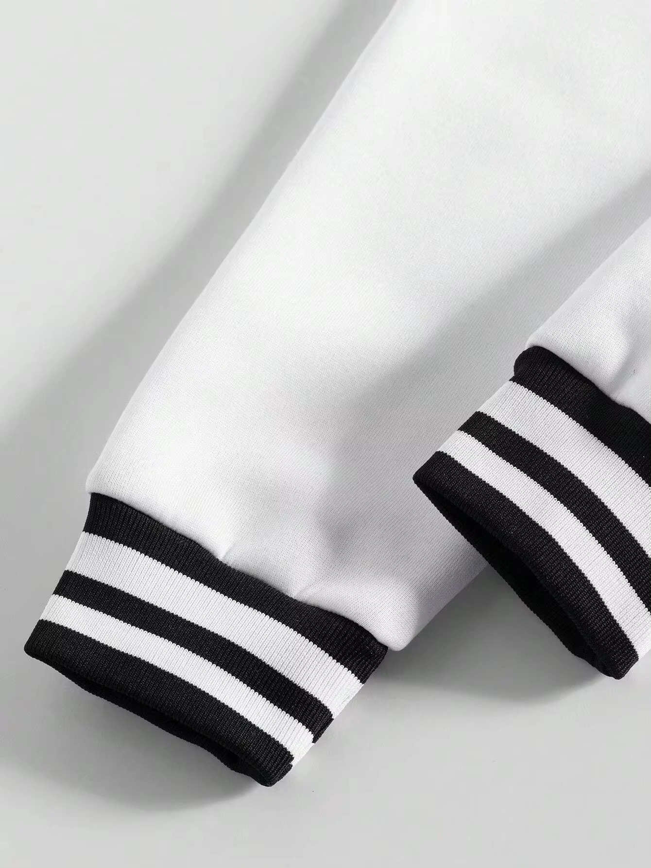 Manfinity Sportsy Mens Printed Simple Long Sleeve Baseball Jacket Bomber 241011