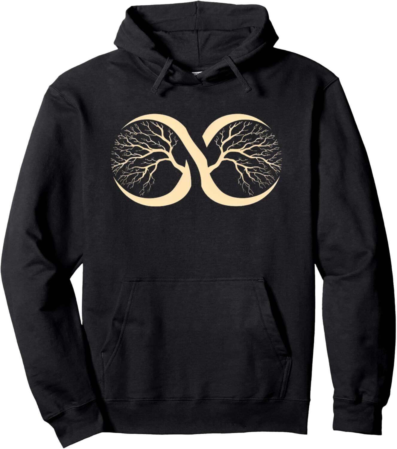Hoodie for Mens Womens Infinity Tree of Life Symbol Natural Roots Artwork Pullover Hoodie Graphic Hoodies sweatshirt Pullover Long Sleeve