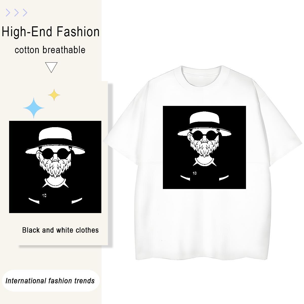 Factory Direct Woman T Shirts 100% Cotton 230g O Neck Short Sleeves Daily Wear skull Lady T shirt Brand Oversized Top Shirts