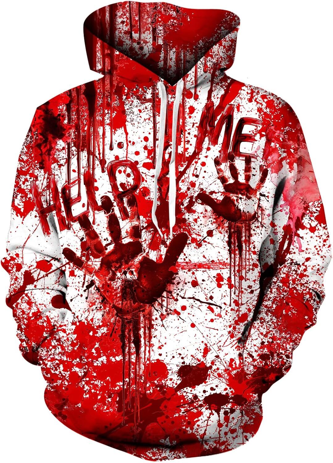 Hoodie for Mens Womens Unisex Novelty Hoodies for Men 3D Printed Graphics Pockets Pullover Sweatshirts Christmas Halloween Graphic keep warm