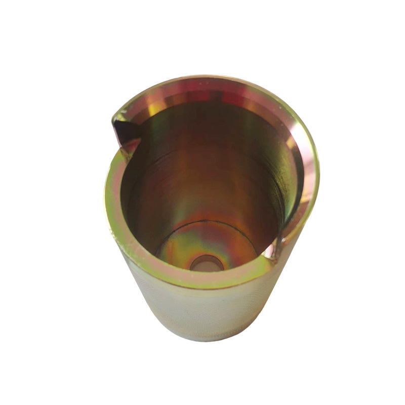 Durable 304 Stainless Steel Six-Sided External Screw Straight Through Connector