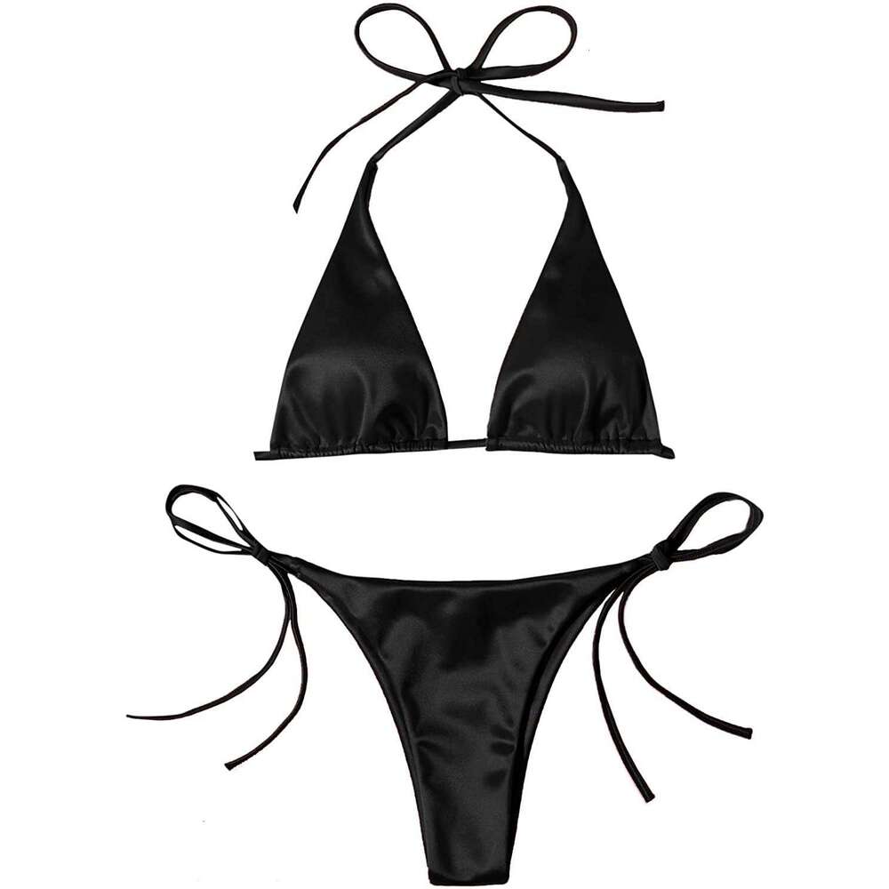 2022 New Sexy Beach Set Bikini Fashion Split Swimsuit