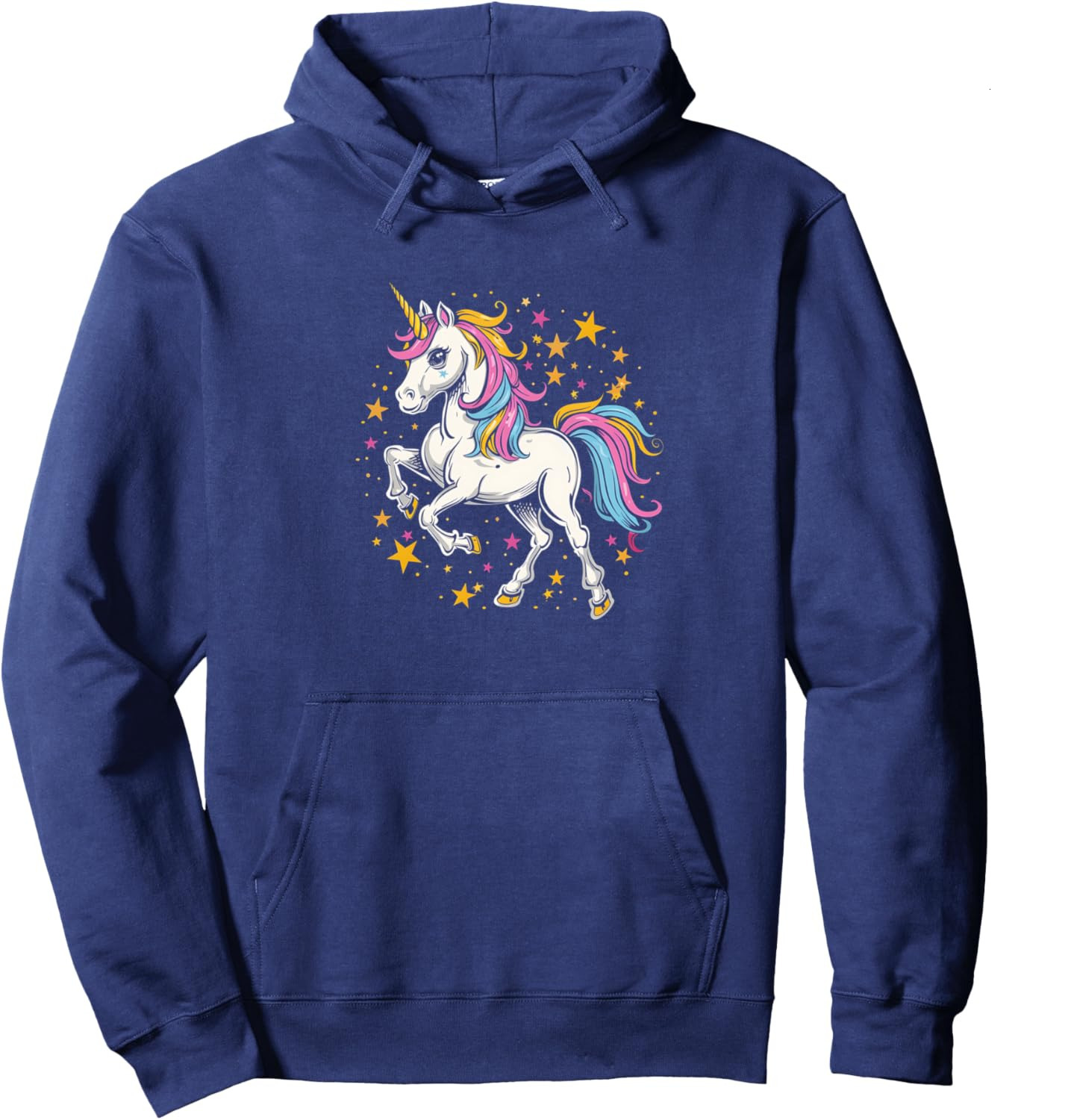Hoodie for Mens Womens Unicorn Horse Stars Magic Fantasy Cute Fun whimsical Graphic Pullover Hoodie Graphic Hoodies sweatshirt Pullover Long Sleeve