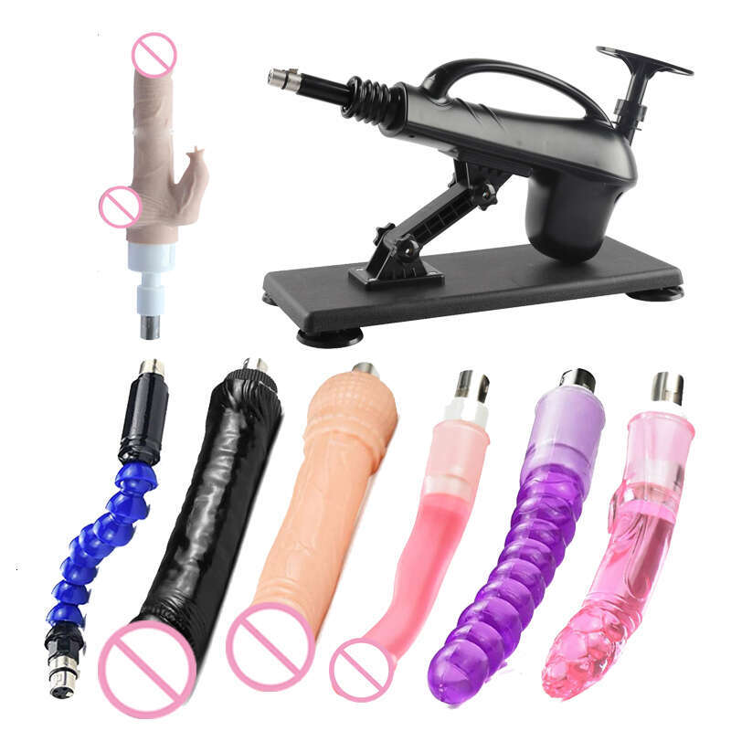 2023 Automatic Sex Machine with Suction Cup for Mobile Video Chat Love Machine With Anal Dildo Sex Toy Attachments for Women Men