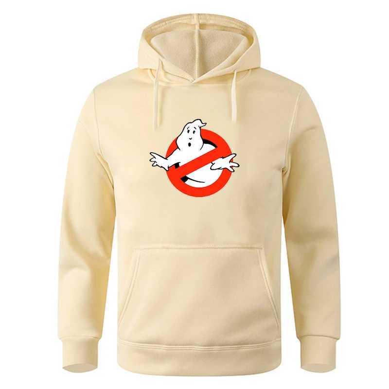 2024 Ghostbusters trendy fashion casual sportswear comfortable printed loose top pullover mens hooded sweatshirt street wear LX241011