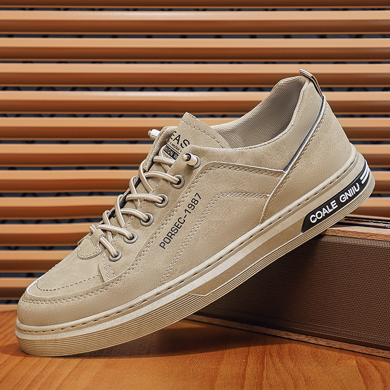 Labor protection construction site work, anti slip wear-resistant work shoes, men's trendy and versatile waterproof casual shoes