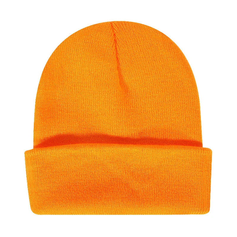 Womens winter hat mens solid knitted beanie autumn girl fashion womens warm casual 241009