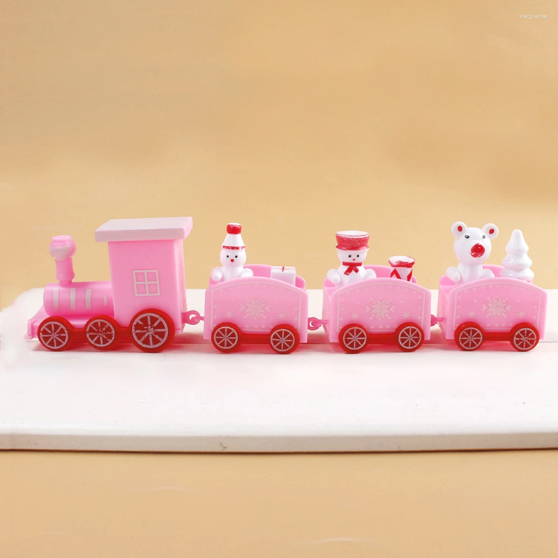 Decorations Christmas Train Ornament Merry Decoration Home Xmas Gifts Baking Party Year