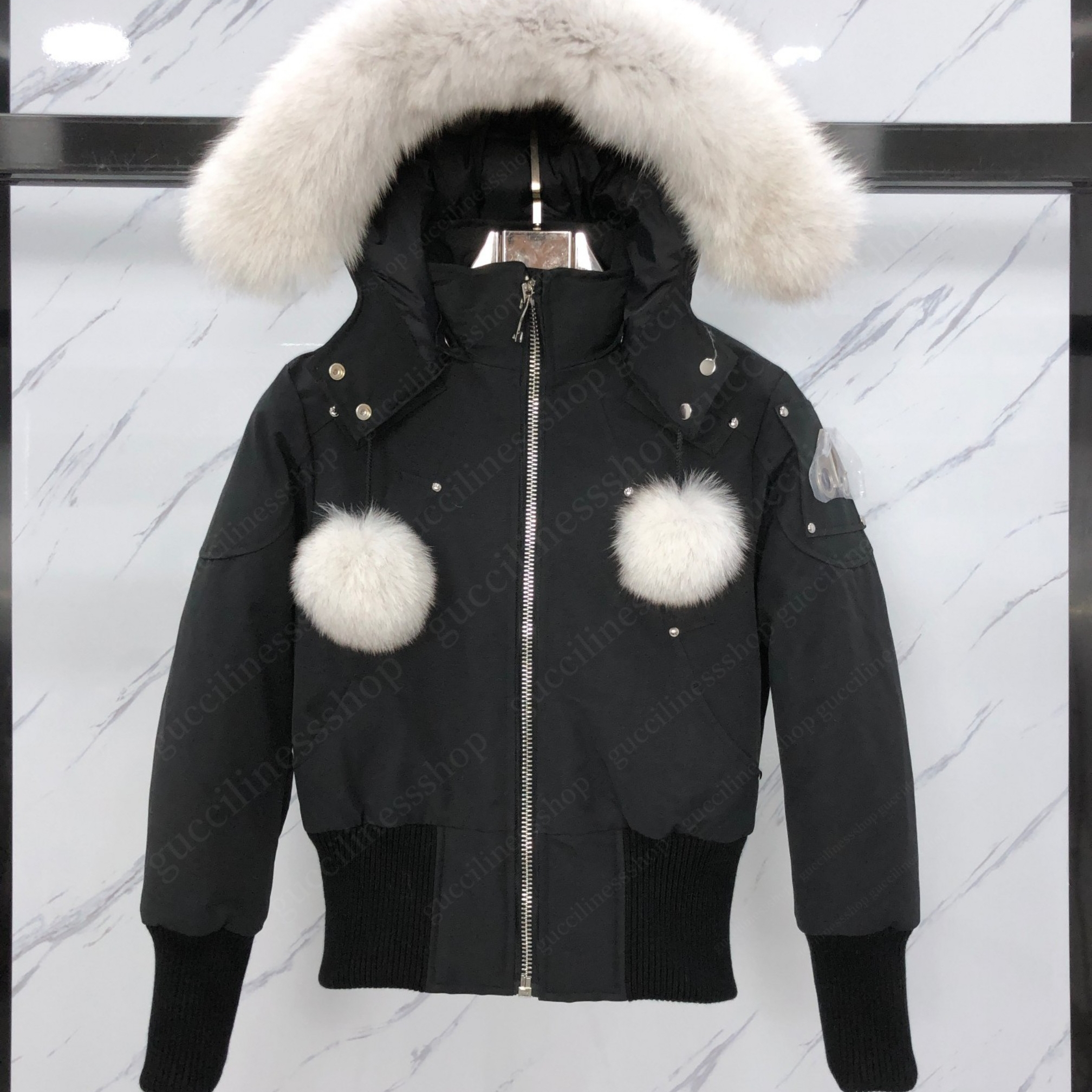 Women's Parkas Designer Down mens fur collar parka winter waterproof white duck coat cloak fashion men and women couples moose warm jacket puffer jackets H241028
