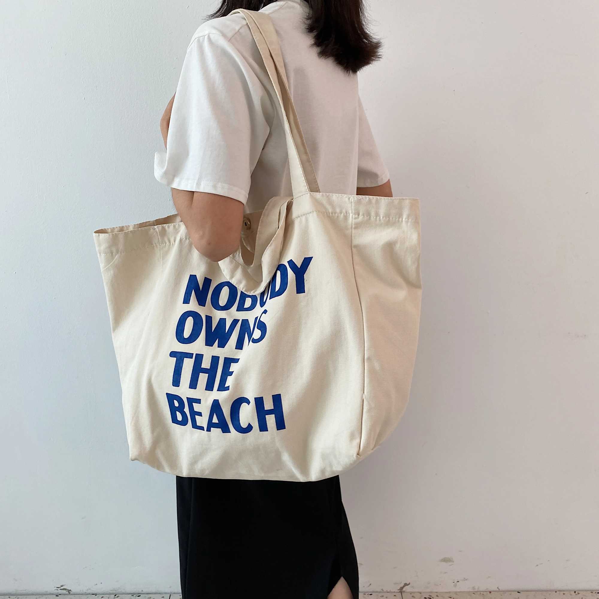 1 large capacity handbag fashionable shoulder bag womens work bag commuting canvas handbag Y241011
