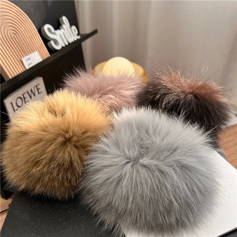 Arrival Female Natural fox Fur Cuffs Knitted Warm Real Fox Fur Mittens Women Winter Outdoor fox Fur Cuffs 241009
