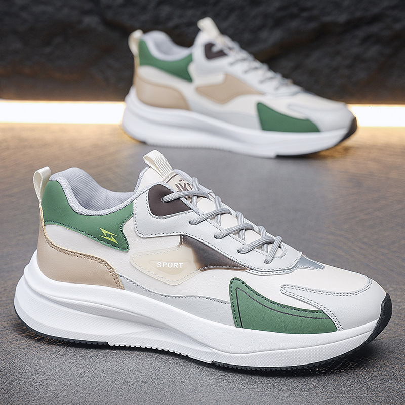Autumn New Fashionable Thin Breathable Korean Edition Versatile Men's Low cut Sports and Leisure Dad Trendy Shoes