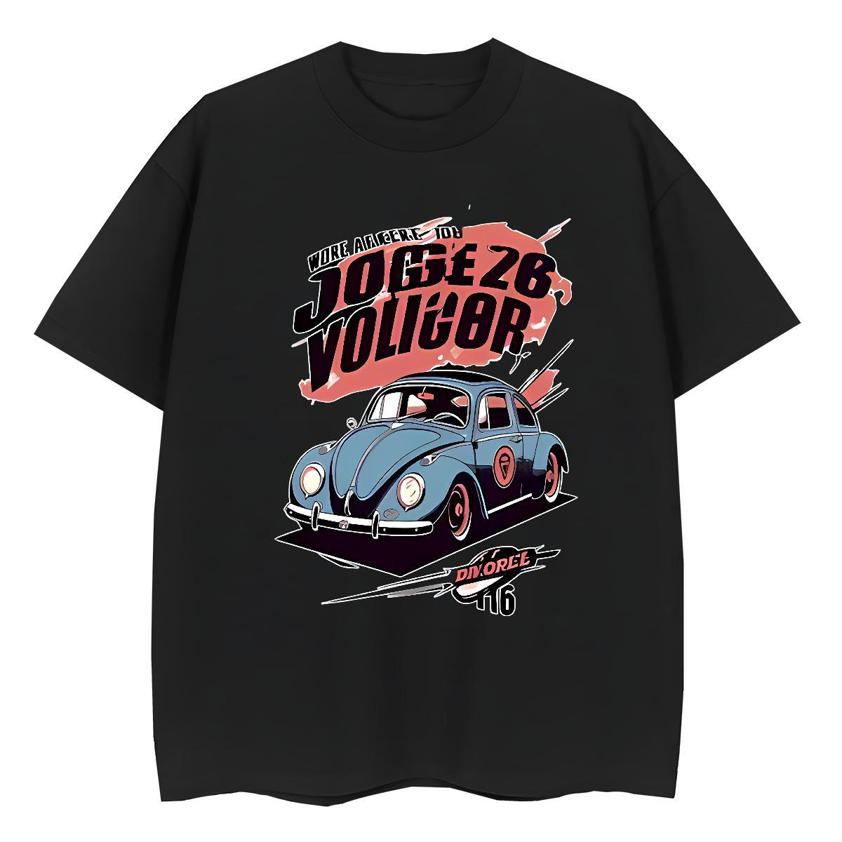 DIY T shirt 100% Cotton 230g Short sleeve Soft Outdoor car Couples T Shirts Lady Custom Print Oversized Tops Tees