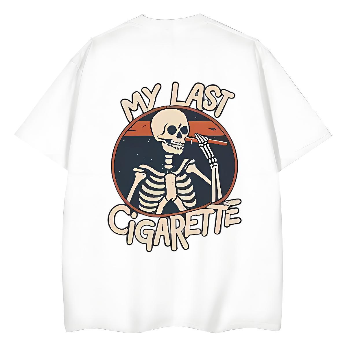 Fashion Casual Woman T Shirts 100% Cotton 230g Comfortable Street Casual skull Women Tshirts Female Custom Cartoon Top Shirts