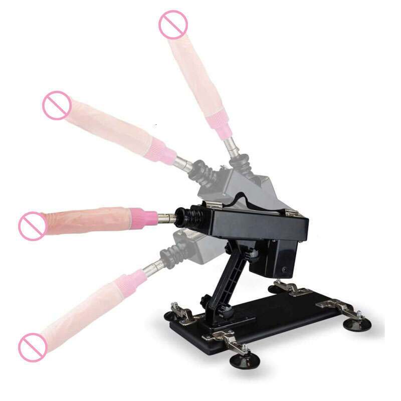 Automatic Sex Machine 3XLR Connector Love Machine Adjustable Adult Sex Toys with 6 Attachments for Couples Men and Women