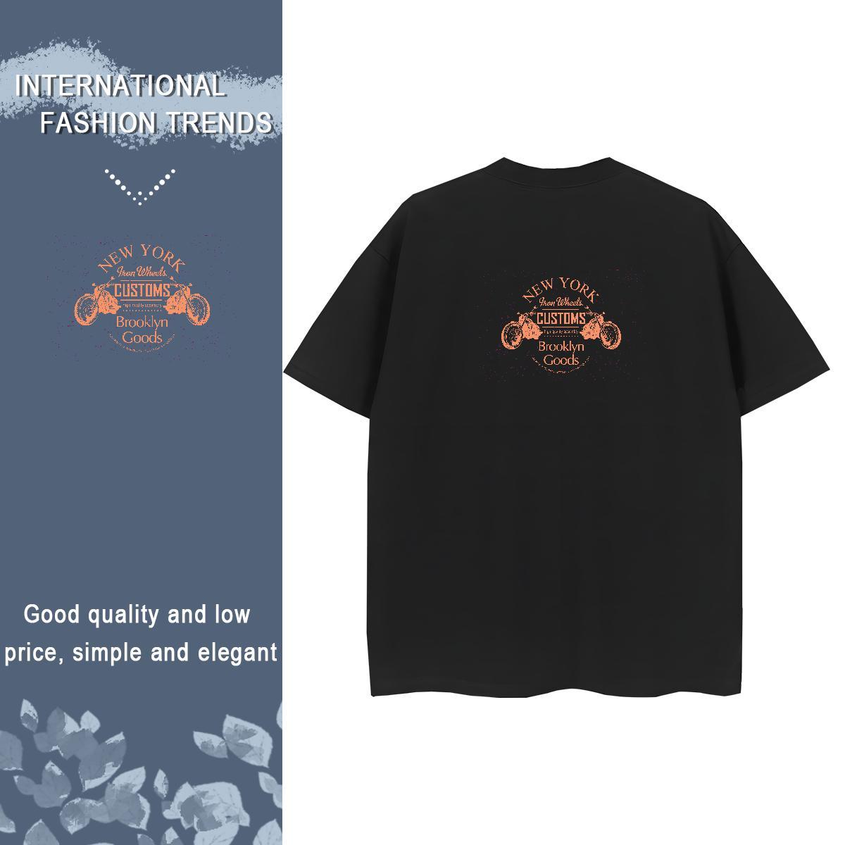 Classic Woman T Shirts 100% Cotton 230g O Neck Short Sleeves Casual Beach Motorcycle Women Tees Female Cartoon Anime Tops Tees