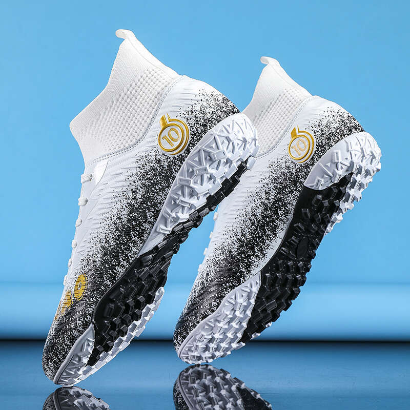 Men Kids Boots Women Professional Soccer Cleats Antiskid Chaussure TF/FG Outdoor Football Shoes