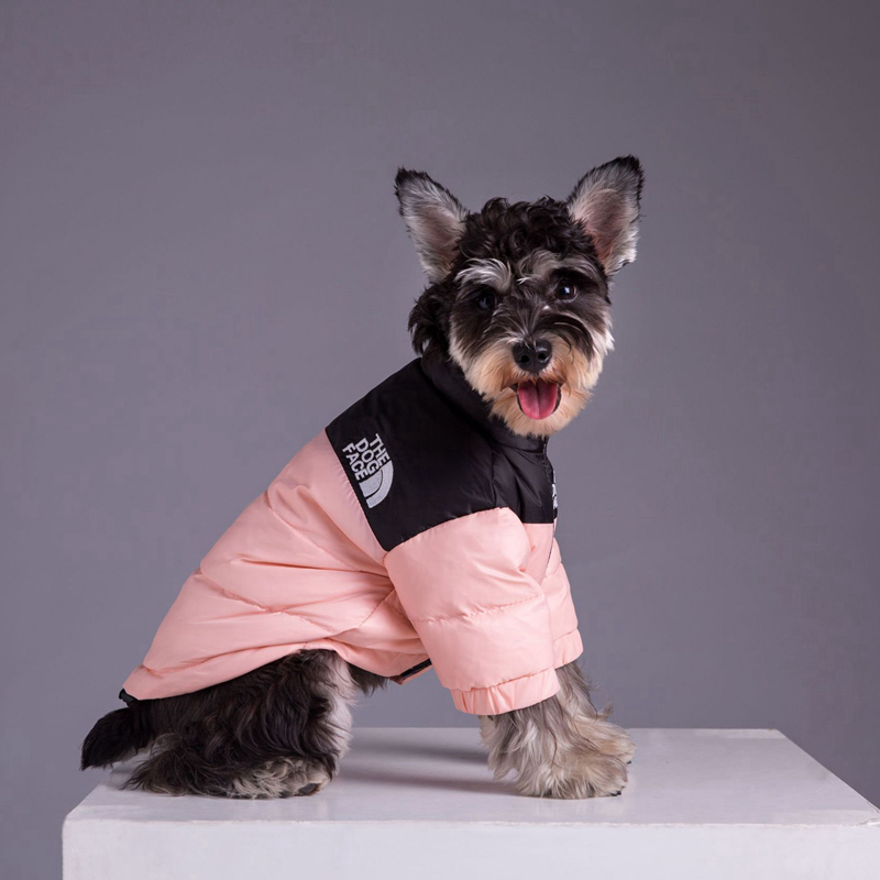 Dog Winter Coat Duck Down Jacket Designer Dog Apparel for Small Medium Dogs-Thicken Dog Coat Windproof Waterproof Pets Winter Clothes for Cold Weather