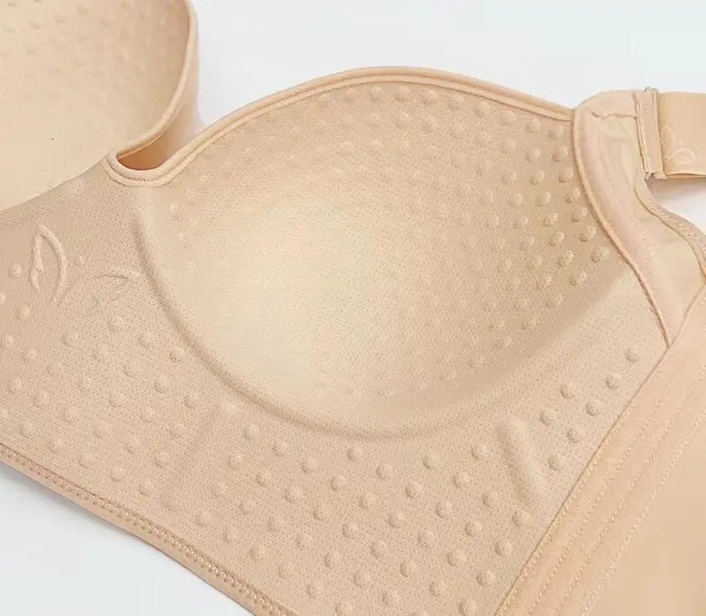 Wireless push up womens bra full set solid underwear womens adjustable plus size underwear 38 40 42 48 50 C D E F 241008