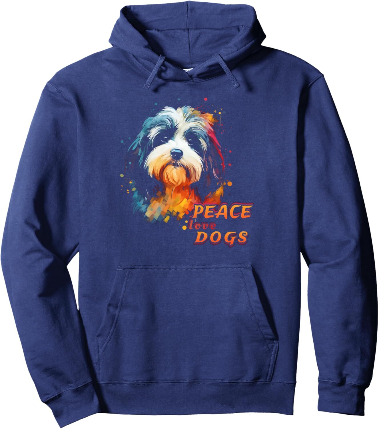 Hoodie for Mens Womens Havanese Dog Peace Love Dogs Owner Gifts Graphic Tees Men Pullover Hoodie Graphic Hoodies sweatshirt Pullover Long Sleeve