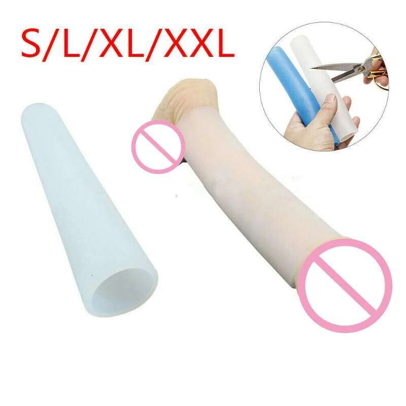 Sleeve for Penis Extender Accessories Enlargement Glans Protector Pump Vacuum Cap Reusable Silicone Case Extender Accessories