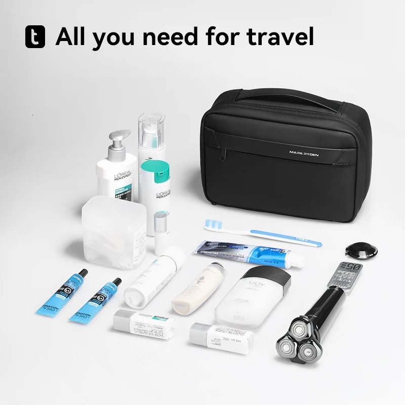 Travel toilet bag for men business travel god dry wet separation fitness bath bag waterproof makeup storage bag L_MR86 washing bag 241008