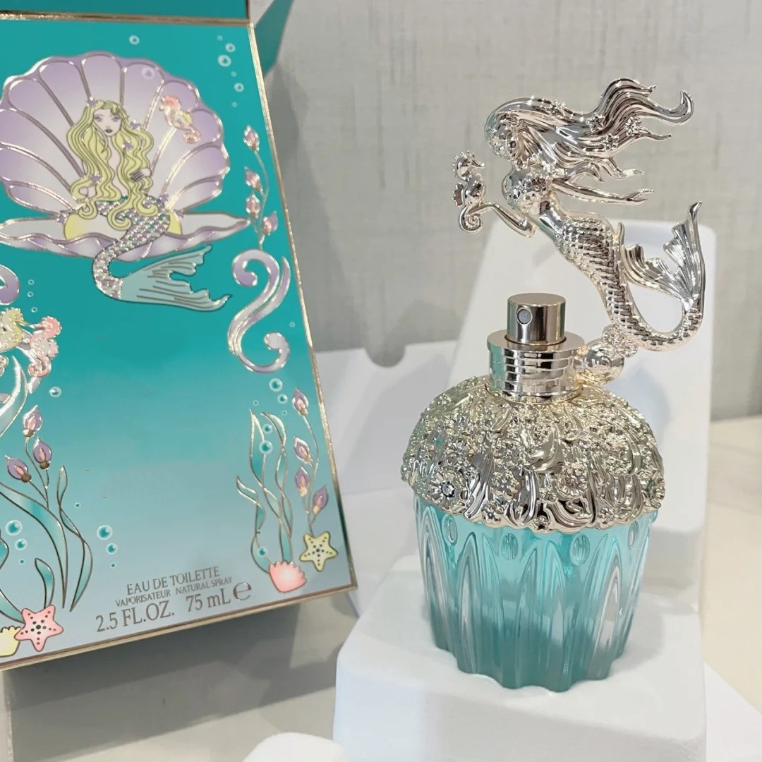 Designer Brand Perfume 75ml Mermaid Woman Fragrance Eau De Toilette Long Lasting Good Smell Sexy Lady Spray Cologne Parfum EDT Fast Ship