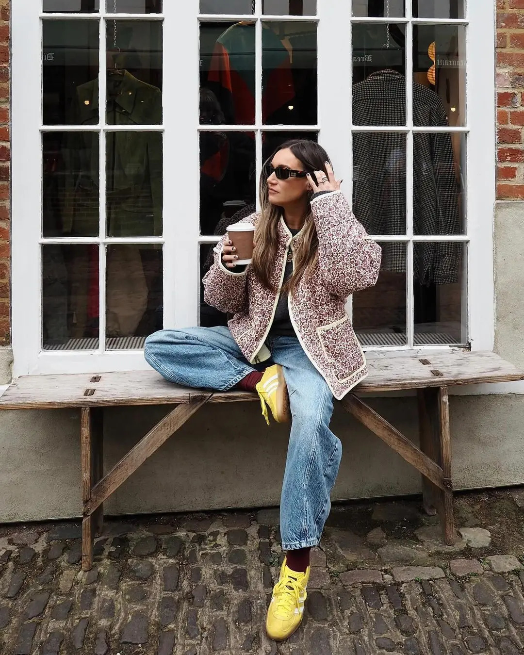 2024 Arrive Jackets Autumn and Winter Parkas Styles Printed Womens Cottonpadded Clothing 240930